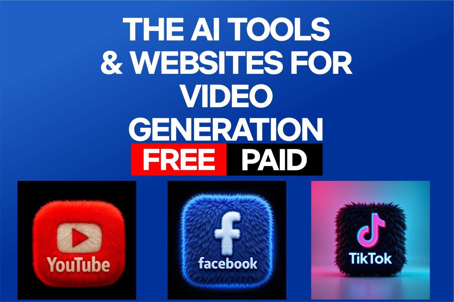The Ultimate Guide to AI Tools & Websites for Video Generation